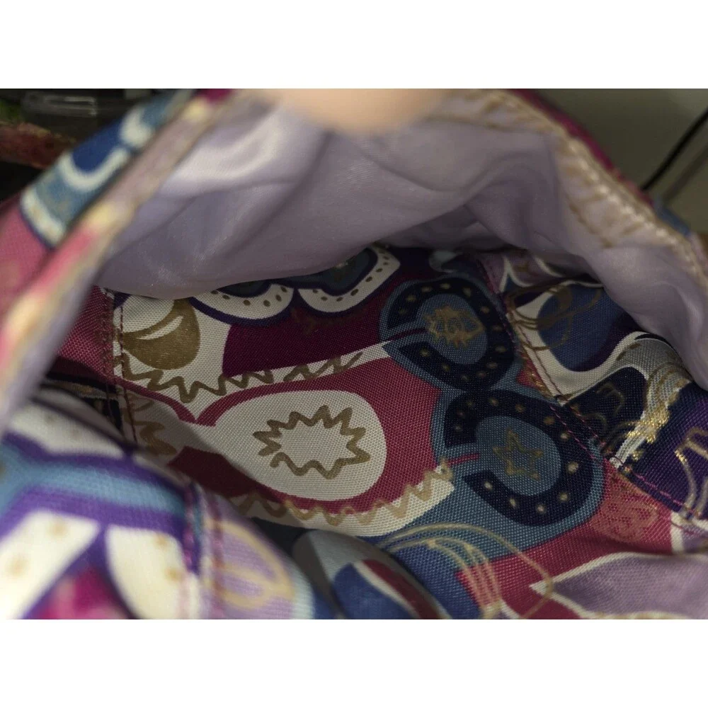Coach No. 18341 Y2K Poppy Pop C Glam Signature Graffiti Mini Backpack *FAIR*